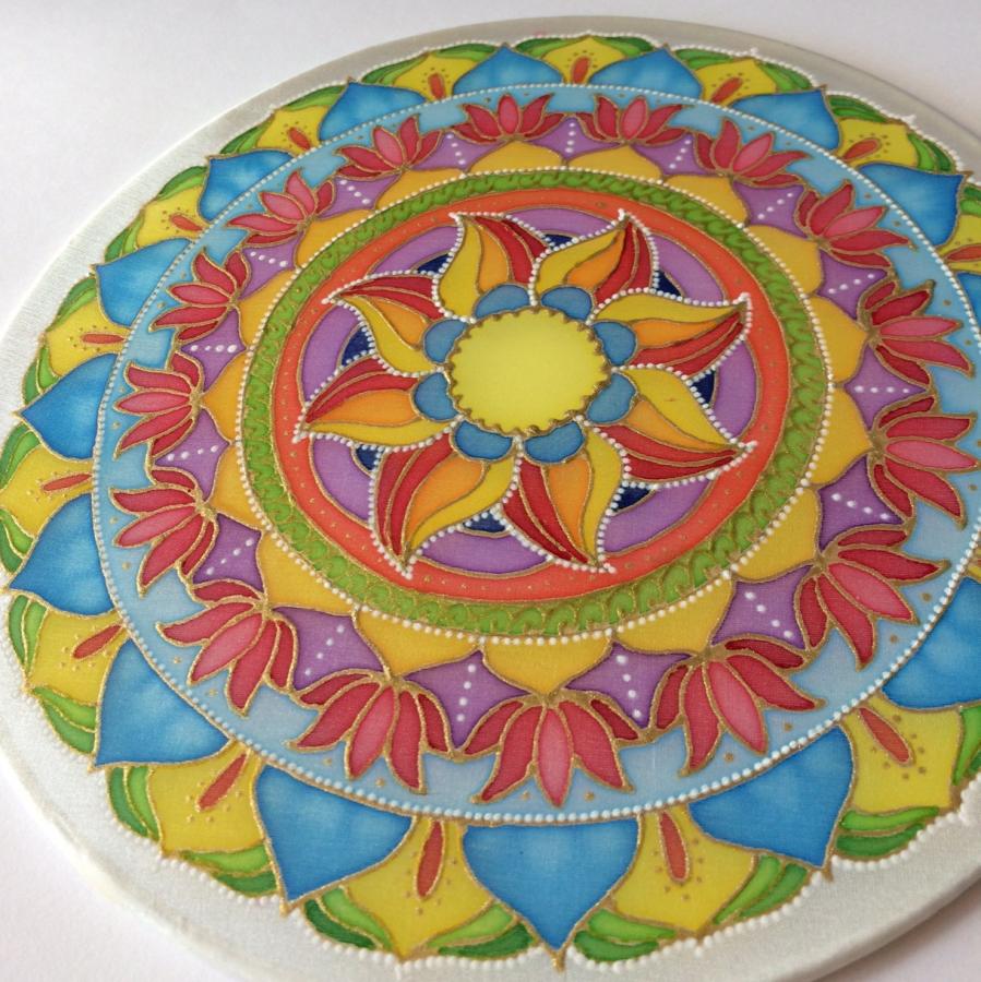 Mandala hřejivé energie