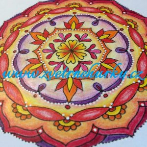 Mandala tepla tetovací